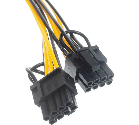 Кабель питания Cablexpert, PCIe, PCIe 8pin(F) / 2xPCIe 8pin(6+2)(M), медн.проводник, 30см, пакет, CC-PSU-85
