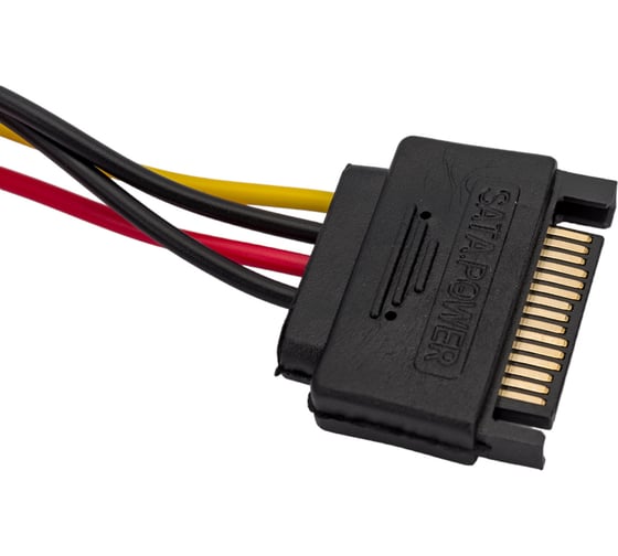 Удлинитель кабеля питания Cablexpert, 15pin/15pin, 30см SATA CC-SATAMF-01
