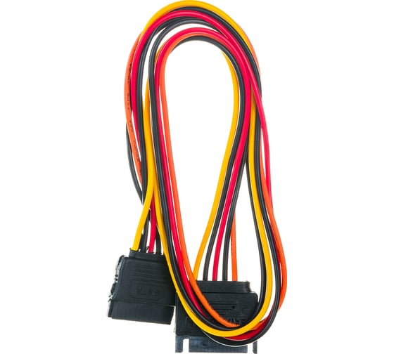 Удлинитель кабеля питания Cablexpert, SATA, 15pin/15pin, 50см CC-SATAMF-02