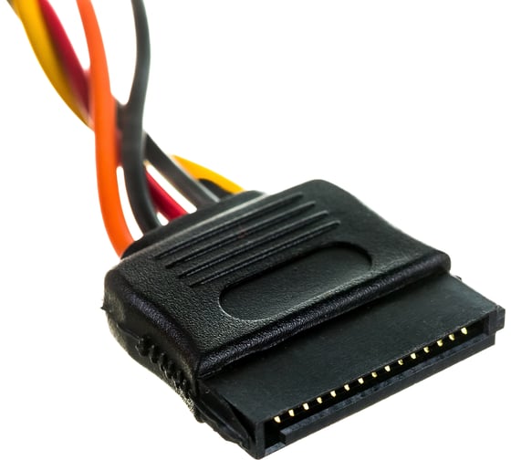 Удлинитель кабеля питания Cablexpert, SATA, 15pin/15pin, 50см CC-SATAMF-02
