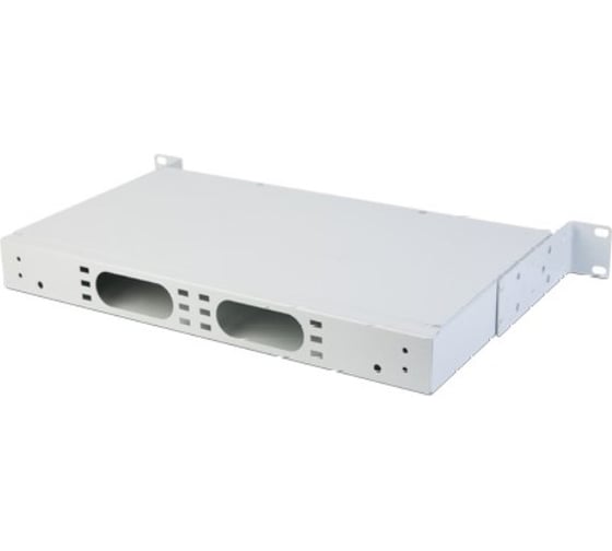 Оптический кросс Netlink КРУС 1U 24/24 корпус, Комплект №1(с-к., пл., роз., пиг., кдзс) 8 портов УТ-00000835