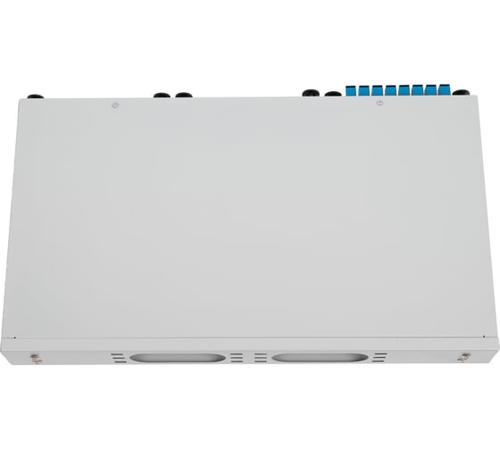 Оптический кросс Netlink КРУС 1U 24/24 корпус, Комплект №1(с-к., пл., роз., пиг., кдзс) 8 портов УТ-00000835