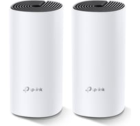 Бесшовный Mesh роутер TP-Link Deco M4 AC1200 10/100/1000BASE-TX белый упак.:2шт DECO M42-PACK