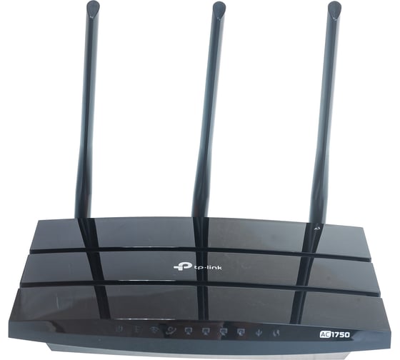 Беспроводной роутер TP-Link Archer C7 AC1750 10/100/1000BASE-TX/4G ready черный ARCHER C7
