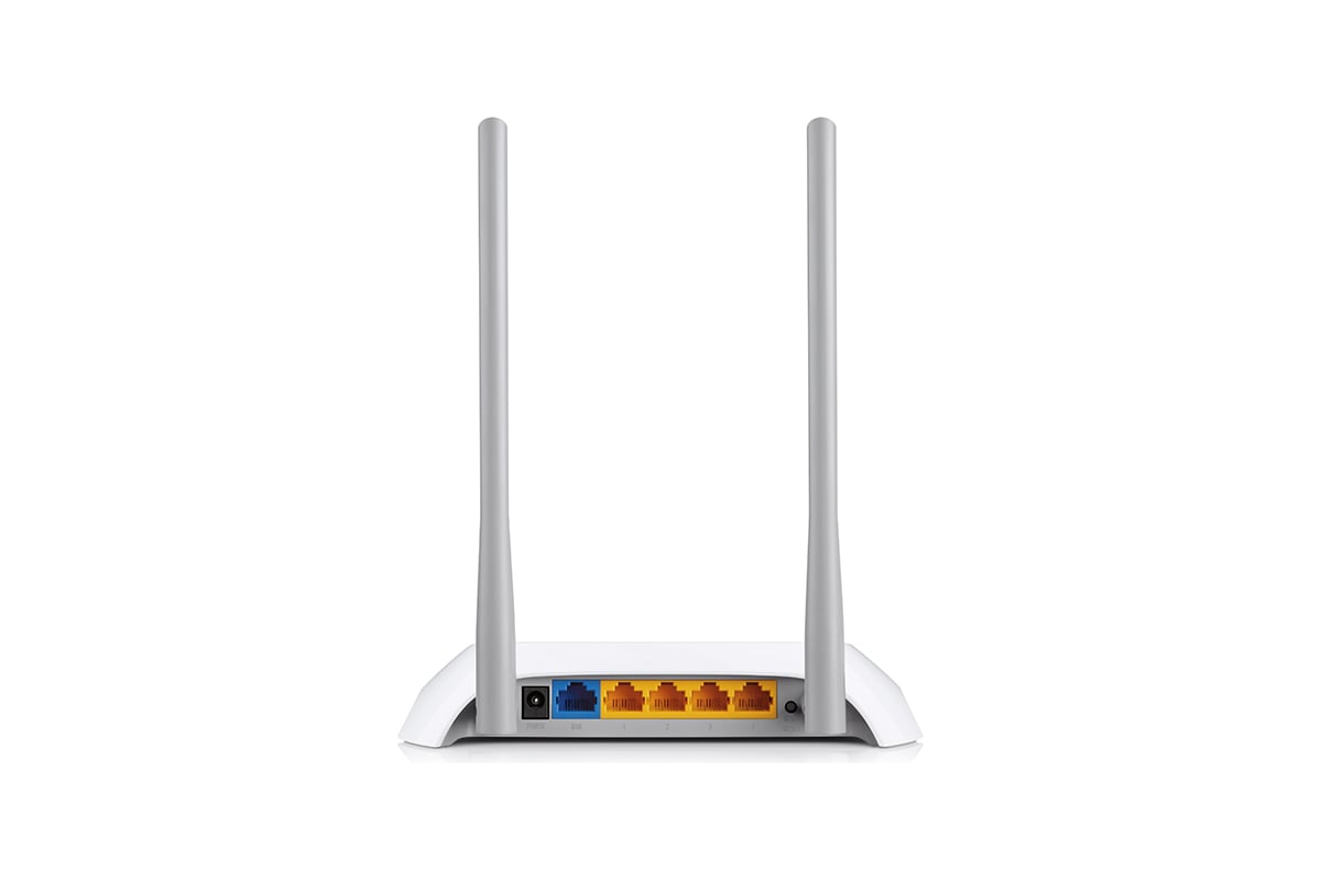 Роутер TP-Link беспроводной N300 10/100BASE-TX белый TL-WR840N ...