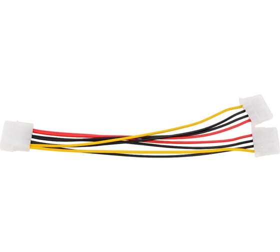 Разветвитель питания ExeGate EX-CC-PSU-1 Molex 2xMolex, для HDD, 0,15м 261530