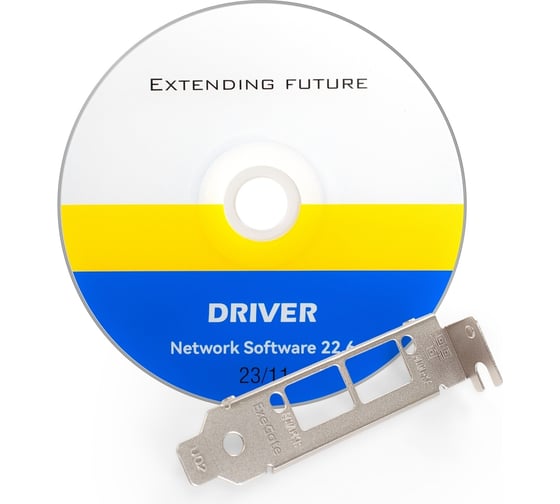 Сетевой адаптер ExeGate EXE-82576-F2 PCI-E x1 v2.0, порты 2xSFP, 10 100 1000Mbps, Gigabit Server NIC Intel Chipset 82576-F2 296229