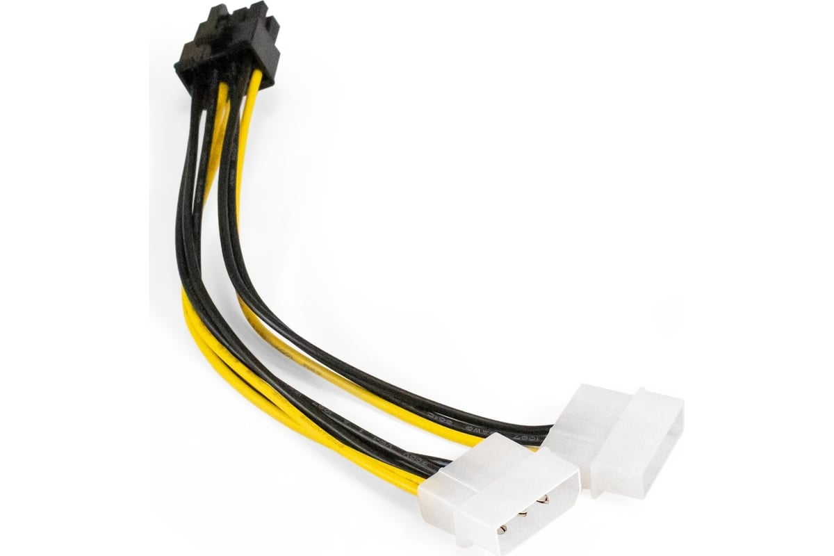 Переходник питания ExeGate PCI-Express 8pin EX-CC-PSU-62 от 2х разъемов ...