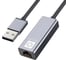 Кабель-адаптер 5Bites USB2.0 RJ45 100MB AL GREY UA2-45-15BK 1