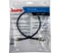 Патч-корд BURO STP 4 пары cat7 CCA molded 0.5м черный RJ-45 (m)-RJ-45 (m) 1868440 2