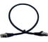 Патч-корд BURO STP 4 пары cat7 CCA molded 1м черный RJ-45 (m)-RJ-45 (m) 1868442 1