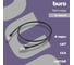 Патч-корд BURO STP 4 пары cat7 CCA molded 1м черный RJ-45 (m)-RJ-45 (m) 1868442 4