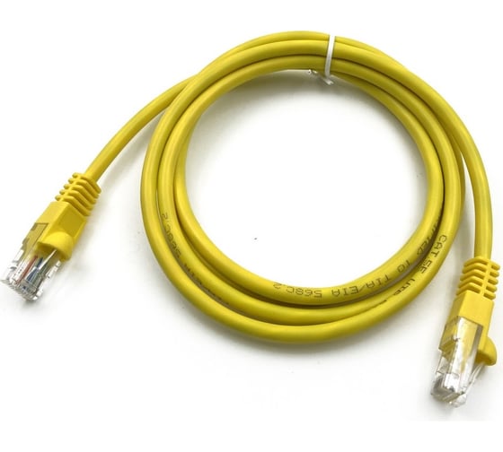 Патч-корд BURO UTP 4 пары cat5E CCA molded 1.5м желтый RJ-45 (m)-RJ-45 (m) 1428231 1