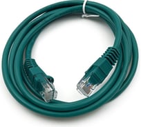 Патч-корд BURO UTP 4 пары cat5E CCA molded 1.5м зеленый RJ-45 (m)-RJ-45 (m) 1428230
