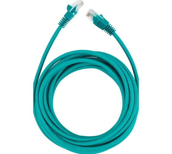 Патч-корд BURO UTP 4 пары cat5E CCA molded 5м зеленый RJ-45 (m)-RJ-45 (m) 1645937 1