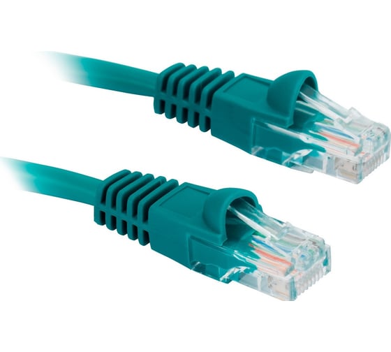Патч-корд BURO UTP 4 пары cat5E CCA molded 5м зеленый RJ-45 (m)-RJ-45 (m) 1645937