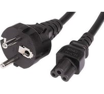 Кабель BURO BU-PCAB-1.8-3PIN IEC C5 (3-pin) Евровилка 1.8м 1856209