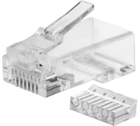 Коннекторы SUPRLAN, 8P8C U/UTP Cat.6 50U RJ-45 100 pcs 10-0208