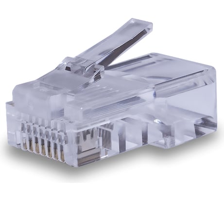 Коннекторы SUPRLAN 8P8C U/UTP Cat.5e /RJ-45/ /25 pcs/ 10-0226