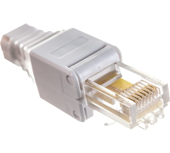 Коннектор SUPRLAN 8P8C U/UTP Cat.5e /RJ-45/ безынструментальный 10-0218