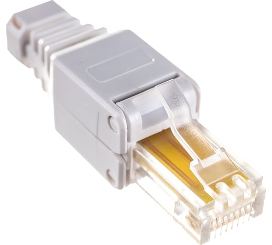 Коннектор SUPRLAN 8P8C U/UTP Cat.5e /RJ-45/ безынструментальный 10-0218
