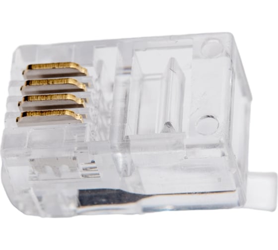 Коннекторы SUPRLAN 4P4C /RJ-11/ /100 pcs/ 10-0229