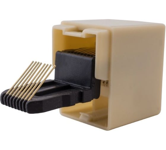 Проходной соединитель SUPRLAN 8P8C /RJ-45/ UTP, Cat.5e 10-0317