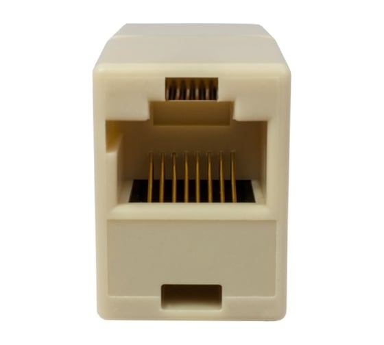 Проходной соединитель SUPRLAN 8P8C /RJ-45/ UTP, Cat.5e 10-0317
