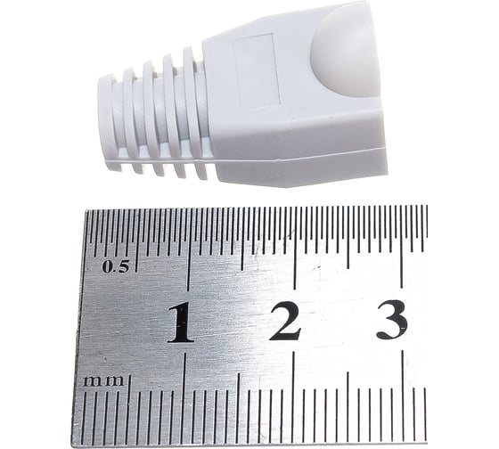 Изолирующий колпачок SUPRLAN для разъемов RJ-45, серый (10 шт) 10-0230