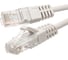 Патч-корд компьютерный U/UTP SUPRLAN Cat.5e 4x2 26AWG /7x0.16mm/ Cu LSZH серый 1м 10-0142 2