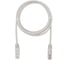 Патч-корд компьютерный U/UTP SUPRLAN Cat.5e 4x2 26AWG /7x0.16mm/ Cu LSZH серый 1м 10-0142 3