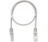 Патч-корд компьютерный U/UTP SUPRLAN Cat.5e 4x2 26AWG /7x0.16mm/ Cu LSZH серый 0,5м 10-0141 3
