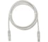 Патч-корд компьютерный U/UTP SUPRLAN Cat.5e 4x2 26AWG /7x0.16mm/ Cu LSZH серый 2м 10-0143 3