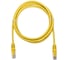 Патч-корд компьютерный U/UTP SUPRLAN Cat.5e 4x2 26AWG /7x0.16mm/ Cu LSZH желтый 1м 10-0162 4