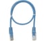Патч-корд компьютерный U/UTP SUPRLAN Cat.5e 4x2 26AWG /7x0.16mm/ Cu LSZH синий 0,5м 10-0146 3