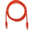 Патч-корд компьютерный U/UTP SUPRLAN Cat.5e 4x2 26AWG /7x0.16mm/ Cu LSZH красный 1м 10-0152 3