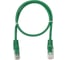 Патч-корд компьютерный U/UTP SUPRLAN Cat.5e 4x2 26AWG /7x0.16mm/ Cu LSZH зеленый 0,5м 10-0156 3