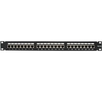 Патч-панель SUPRLAN, 19", 24хRJ-45, FTP, Cat.5e, 1U 10-0402