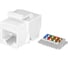 Модуль Keystone SUPRLAN Jack 8P8C /RJ-45/, UTP, Cat.5e. заделка без инструмента, белый 10-0312 2