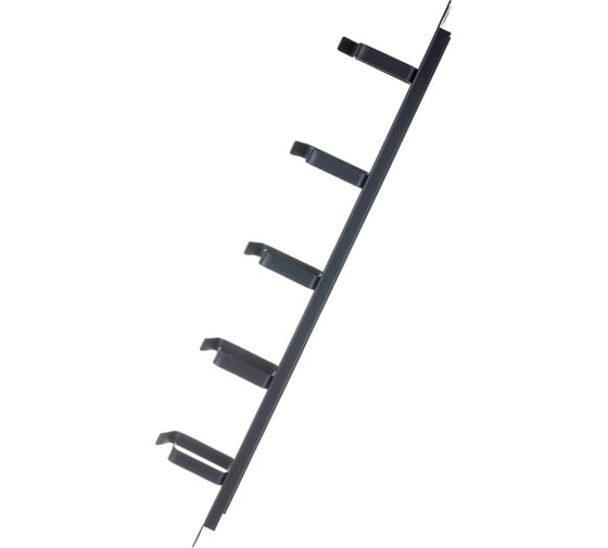 Кабельный организатор SUPRLAN 1U 19" металлический 05-0407