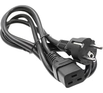 Кабель питания PALMEXX IEC-C19, 3x2.5, CEE 7/7 Schuko, длина 1.5м PA-CABL-3PIN-С19-25