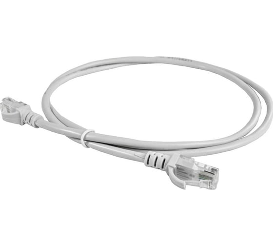 Патч-корд TWIST UTP 4 cat.5е, RJ45-RJ45, 5 м, литой коннектор, серый LSZH PC-TWCS-UTP-RJ45-RJ45-C5e-5M-LSZH 1