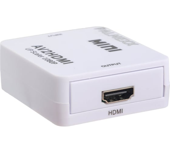 Конвертер PALMEXX AV (RCA) - HDMI, белый PX/AV-HDMI