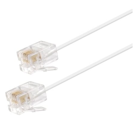 Телефонный шнур OXION L=20м (6P4C), OX-PH6P4CWC20MPB