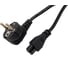 Кабель питания PALMEXX IEC-C5, 3x0.75, CEE 7/7 Schuko, длина 1.2м PA-CABL-3PIN 4