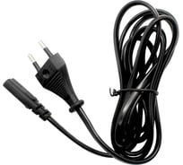 Кабель питания OXION для техники OPC003-1.8 CEE 7/16 - IEC 320 C7 2x0.5,1.8м чёрный, арт. OPC003-1.8BK