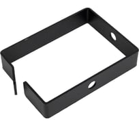 Кабельный органайзер кольцо NTSS 90х60 мм, металл, черный RAL 9005 NTSS-ORGR-90x60-BL