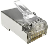 Разъем RJ 45 LANS RJ45M/5F, Cat 5E FTP, 100 шт/упаковка Л00003202