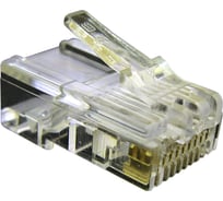 Разъем RJ 45 LANS RJ45M/5U, Cat 5E UTP, 100шт/упаковка Л00003259