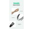 Кабель Ugreen NW134 (10980) Cat 8 U/FTP Ethernet Cable Pure Copper 30AWG. Длина: 1м. Цвет: черный 10980_ 4